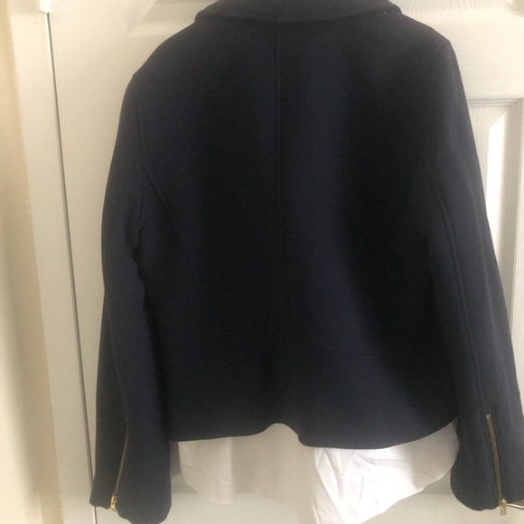 J. Crew Wool Moto Jacket - Picture 5 of 6